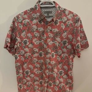 Short Sleeve  Floral Print Shirt